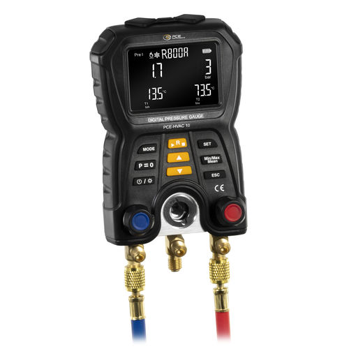 Indicador de presión diferencial - PCE-HVAC 10 - PCE Deutschland GmbH - con pantalla LCD / IP42 / para HVAC