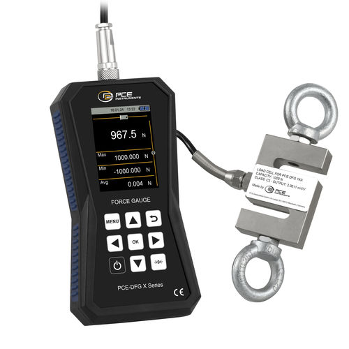 Dinamómetro digital - PCE-DFG KX Series - PCE Deutschland GmbH - dinámico / portátil / de tracción compresión