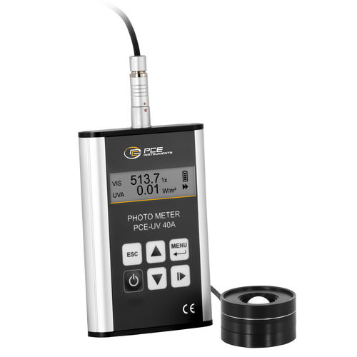 Luxómetro digital - PCE-UV 40A - PCE Deutschland GmbH - portátil / con registrador de datos