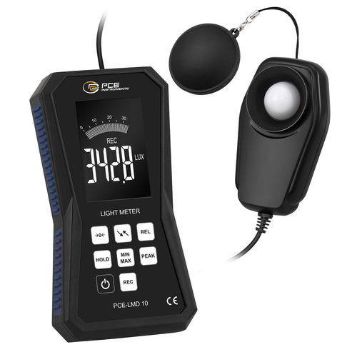 Luxómetro digital - PCE-LMD 10 - PCE Deutschland GmbH - con registrador de datos