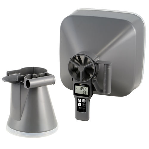 Anemómetro de hélice - PCE-VA 20 SET - PCE Deutschland GmbH - robusto / digital / higrómetro