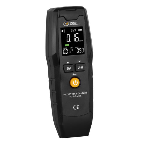 Medidor de radiaciones con pantalla digital - PCE-RAM 8 - PCE Deutschland GmbH - gamma / beta / rayos X