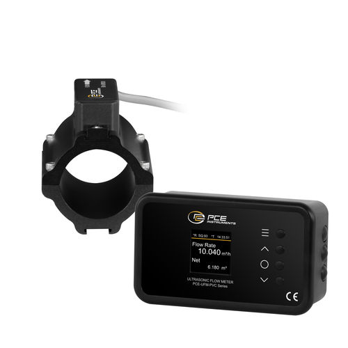 Caudalímetro por ultrasonidos - PCE-UFM PVC Series - PCE Deutschland GmbH - volumétrico / para agua / DN25 - 1"