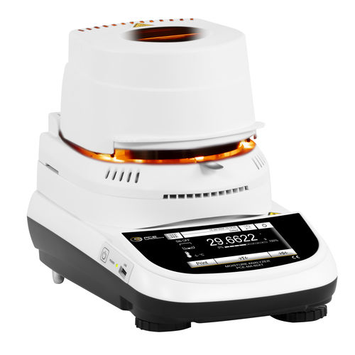 Balanza de humedad de laboratorio - PCE-MA 60XT - PCE Deutschland GmbH - g / con pantalla táctil / RS-232
