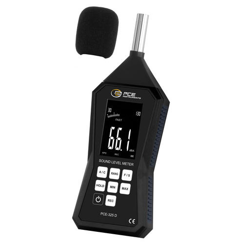 Sonómetro básico - PCE-325D - PCE Deutschland GmbH - clase 2 / con adquisición de datos / digital
