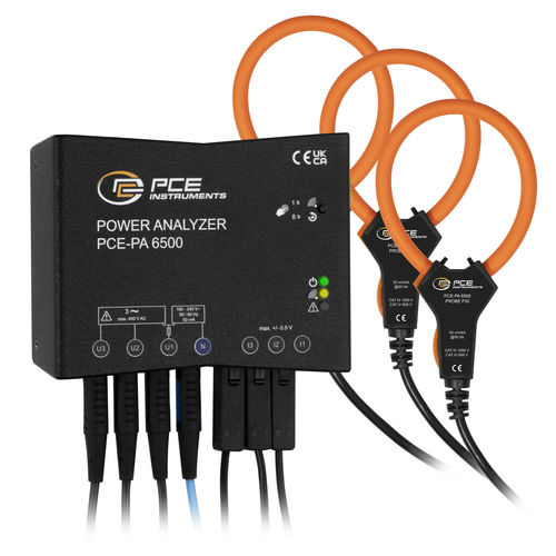 Dispositivo de medición de potencia contador eléctrico - PCE-PA 6500 Series - PCE Deutschland GmbH - trifásico