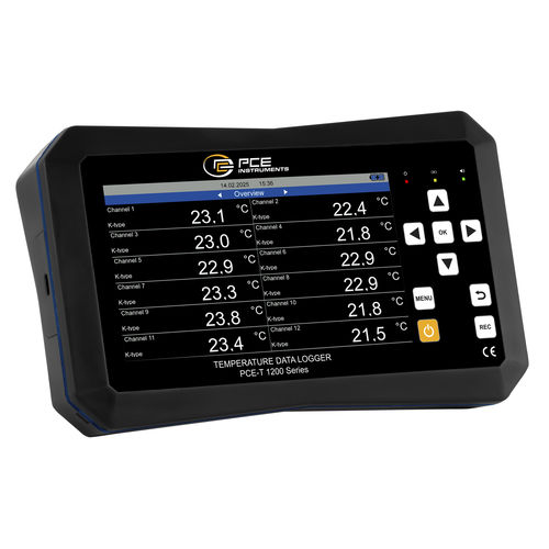 Termómetro de termopar - PCE-T 1220 - PCE Deutschland GmbH - digital / para altas temperaturas