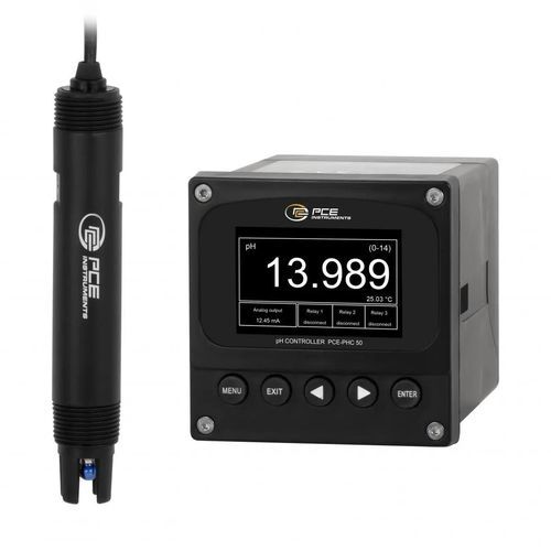 PHmetro fijo - PCE-PHC 50 - PCE Deutschland GmbH - de agua / de proceso / con compensación automática de temperatura