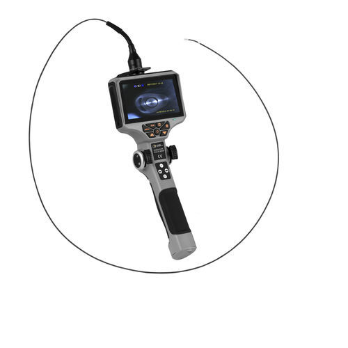 Video-endoscopio flexible - PCE-VE 800N4 - PCE Deutschland GmbH - para automóvil / para inspección de orificios / portátil