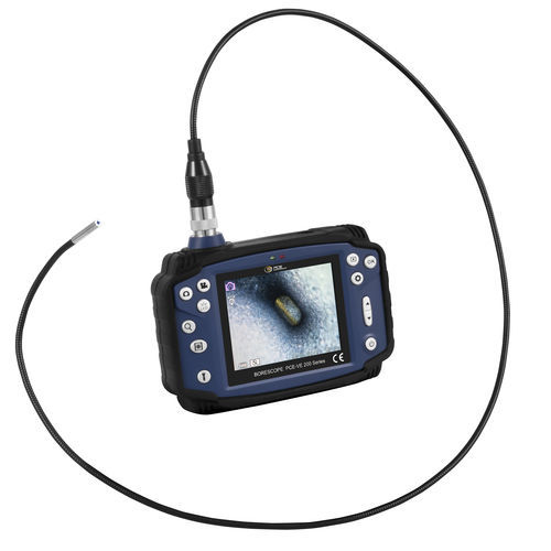 Video-endoscopio flexible - PCE-VE 200 - PCE Deutschland GmbH - para automóvil / para inspección de orificios / portátil
