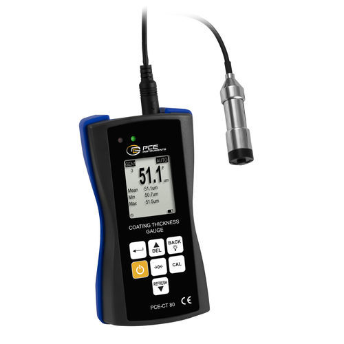 Medidor de espesores de revestimiento - PCE-CT 80-F5N3 - PCE Deutschland GmbH - portátil / con pantalla digital / inalámbrico