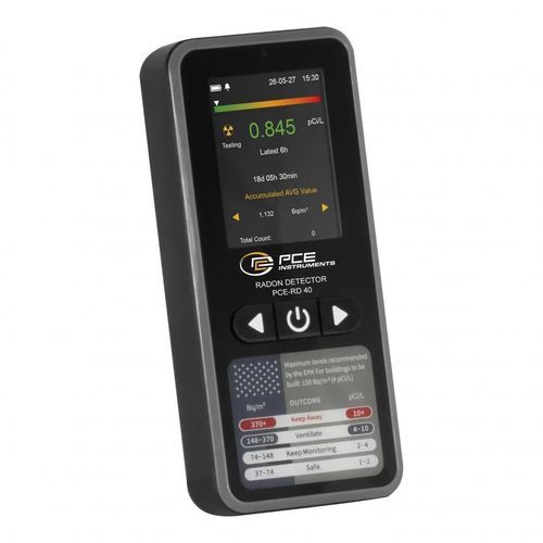 Medidor de radiaciones radiactivo - PCE-RD 40 - PCE Deutschland GmbH - con alarma sonora / con alarma visual / con alarma