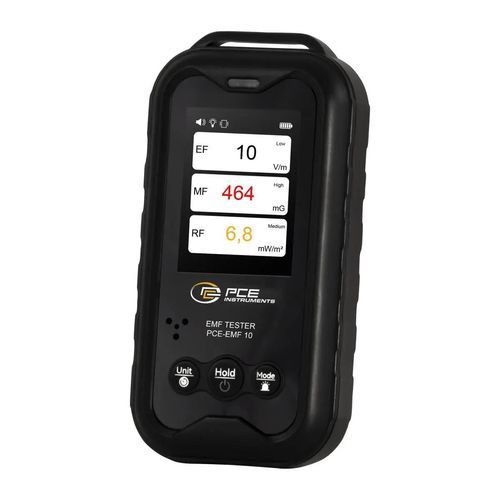 Medidor de radiaciones con alarma - PCE-EMF 10 - PCE Deutschland GmbH - con alarma visual / con pantalla digital / con alarma sonora