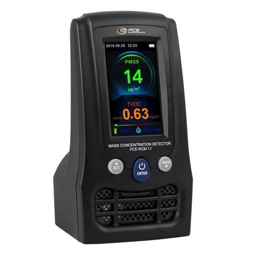 Monitor de control de la calidad del aire interior - PCE-RCM 11 - PCE Deutschland GmbH - para evaluaciones medioambientales / humedad relativa / PM10