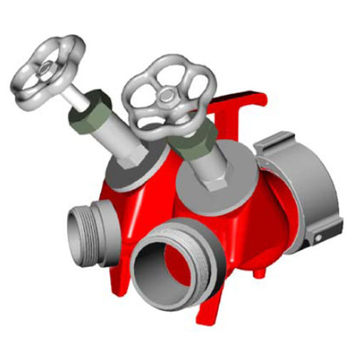 Válvula de bola - Flywheel series - POK - manual / para agua / de 2 vías