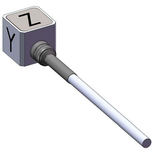 Acelerómetro triaxial - 3133A2 - DYTRAN INSTRUMENTS - piezoeléctrico / IEPE / ultraminiatura