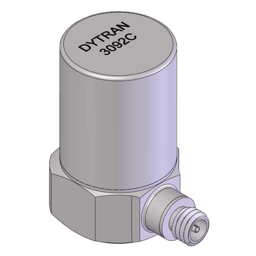 Acelerómetro triaxial - 3092C - DYTRAN INSTRUMENTS - piezoeléctrico / de alta temperatura / compacto