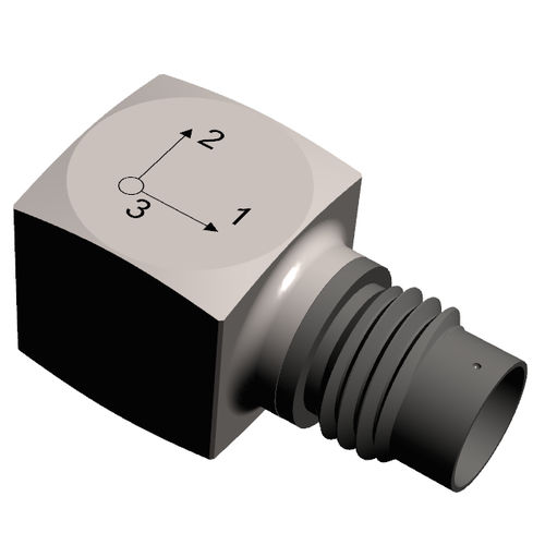 Acelerómetro triaxial - 3023A  - DYTRAN INSTRUMENTS - piezoeléctrico / IEPE / en miniatura