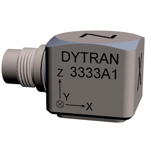 Acelerómetro triaxial - 3333A1   - DYTRAN INSTRUMENTS - piezoeléctrico / IEPE / en miniatura