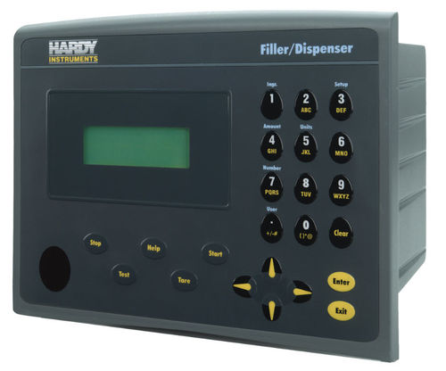 Indicador controlador de pesaje para montaje sobre panel - HI 3010 - Hardy Process Solutions