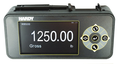 Indicador transmisor de pesaje con visualizador led - HI 6500 series - Hardy Process Solutions - empotrable