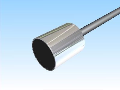 Sensor de proximidad inductivo - Pulsotronic - cilíndrico / analógico / resistente al agua