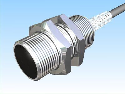 Sensor de desplazamiento lineal - Pulsotronic - sin contacto / capacitivo / analógico