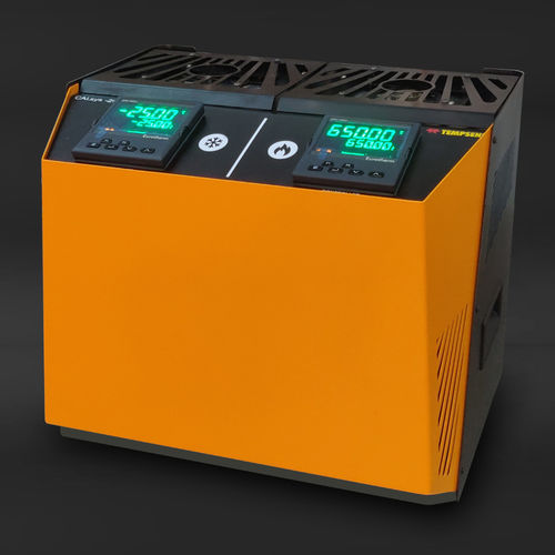 Calibrador de temperatura - Calsys -25/650 - TEMPSENS - portátil / de pozo seco doble / de alta temperatura