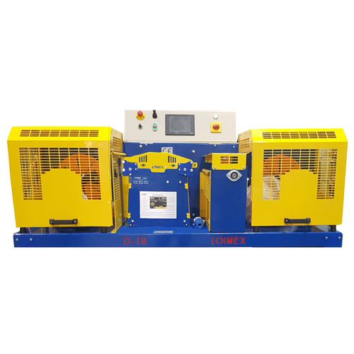 Bobinadora de cables - D18 - LOIMEX - de bobinas / automática / con dispositivo de medición de la longitud