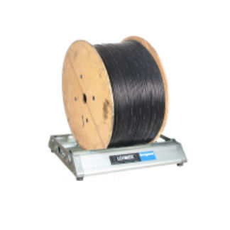 Desbobinador de rodillos - GRP300  - LOIMEX - para carretes / de bobinas / de cables
