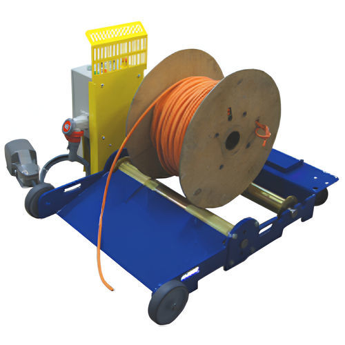 Enrollador-desenrollador motorizado - CDV100-M - LOIMEX - de cables / de rodillos