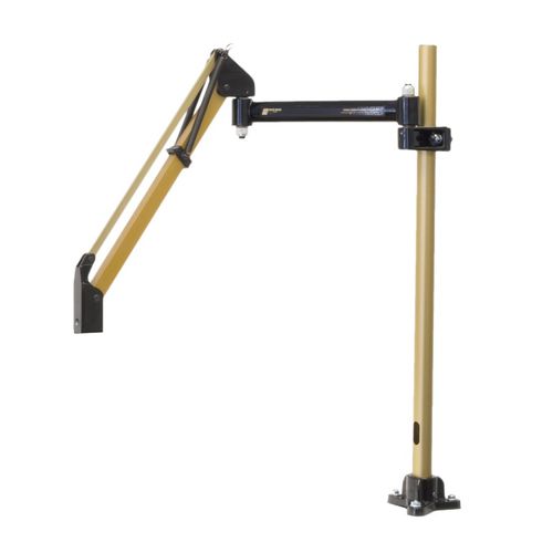 Soporte para herramienta - DR90-20004P - Delta Regis Tools - neumático / ajustable / con brazo articulado