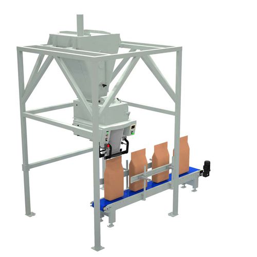 Ensacadora vertical - ILERFIL AB   - TMI, Técnicas Mecánicas Ilerdenses, SL - ponderal / semiautomática / para granulados