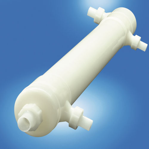 Intercambiador de calor de coraza y tubos - ElringKlinger Kunststofftechnik - líquido-líquido / de PFA / compacto