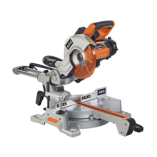 Sierra ingletadora - PS 216 L - AEG Powertools - para madera / con unidades de traslación