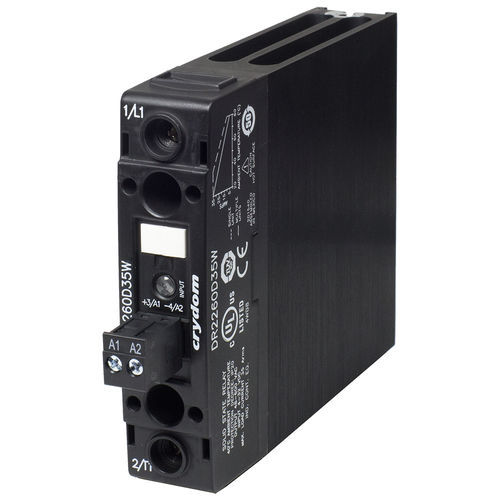 Relé estático DC - DR22 Series - Sensata Technologies - AC / monofásico / en riel DIN