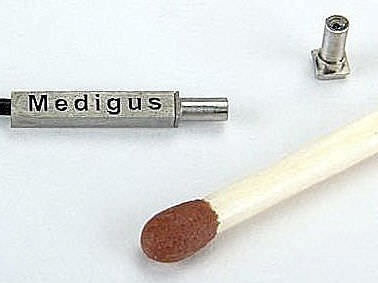 Cámara para endoscopio - 3x3 mm - Medigus - de vigilancia / de color / CCD