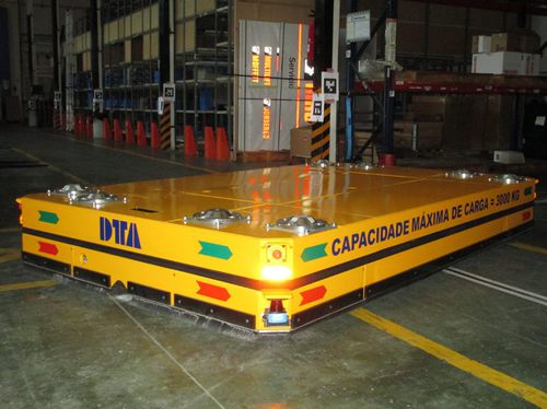 Vehículo de guiado automático para cargas pesadas - DTA - con guiado óptico / multidireccional