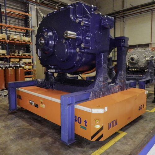 Transportador autopropulsado eléctrico - DTA - de 2 ejes
