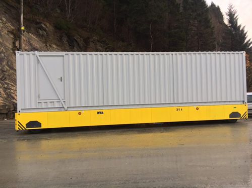 Transportador autopropulsado eléctrico - DTA - de 2 ejes