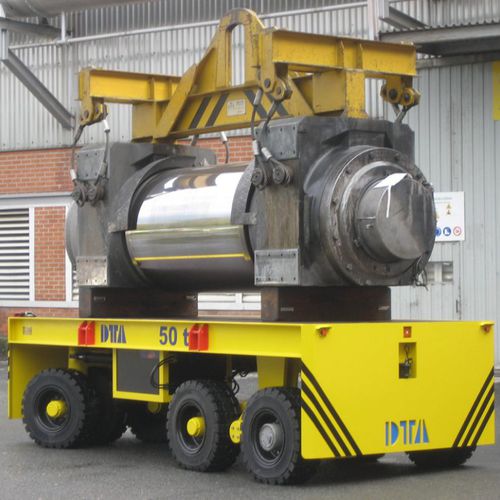Transportador autopropulsado eléctrico - DTA - de 3 ejes