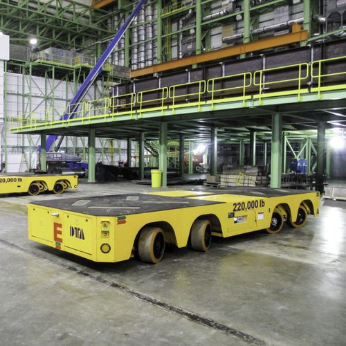 Transportador autopropulsado eléctrico - DTA - de 4 ejes