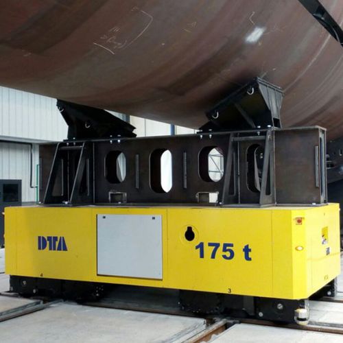 Transportador autopropulsado eléctrico - DTA - en riel