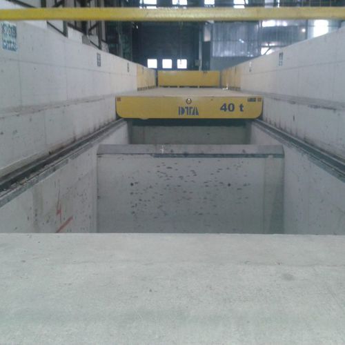 Transportador autopropulsado eléctrico - DTA - en riel