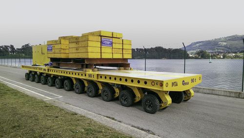 Transportador autopropulsado con motor diésel - DTA - de más de 6 ejes / para grandes cargas