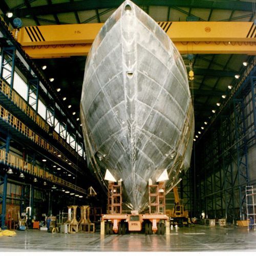 Transportador autopropulsado con motor diésel - DTA - de más de 6 ejes / para grandes cargas / para la construcción naval