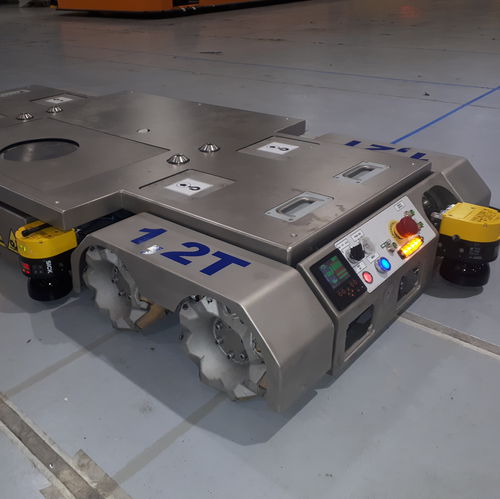AGV de manipulación - DTA - para cargas pesadas / eléctrico / con guiado por láser