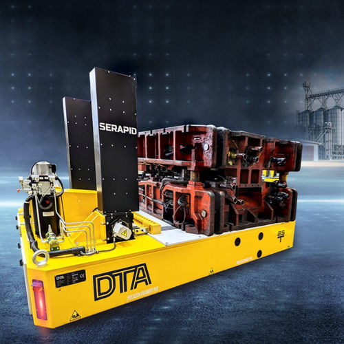 Transportador autopropulsado eléctrico - DTA - para grandes cargas / elevador / multidireccional