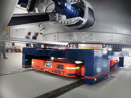 Carro de transferencia - DTA - para cargas pesadas / alimentado por batería / ATEX