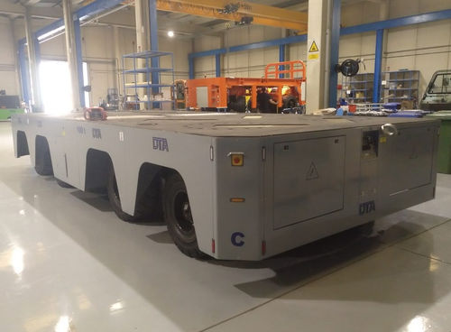 Transportador autopropulsado eléctrico - DTA - para grandes cargas / modular / de exterior